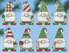 Gnomes Christmas Tree Ornaments Kit by Design Works