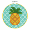 Felt Applique Kit with Hoop: Pineapple By Dimensions