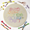 Embroidery Kit Essentials: Stitch Sampler 1 Honeycomb