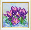 Crocuses Beaded Embroidery Kit By VDV