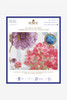 Water colour Hydrangea and peony Cross stitch Kit by DMC