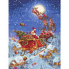 The Reindeer on Their Way Cross Stitch Kit by Letistitch