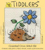 Hedgehog with Flower cross stitch kit by Mouse Loft