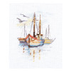 Boats at Dawn Cross Stitch Kit by Artibalt