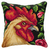 Cross Stitch Kit: Cushion: Large: Rooster By Orchidea