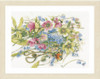 Meeting around Helleborus Cross Stitch Kit by Lanarte