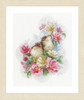 Flower Branch Guardians Cross Stitch Kit by Lanarte