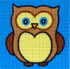 Owl Tapestry Kit by Gobelin