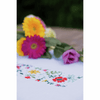 Embroidery Kit Runner Fresh Flowers By Vervaco