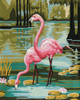 Flamingos Tapestry Canvas by Gobelin-L