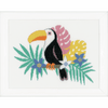 Toucan Counted Cross Stitch Kit by Vervaco