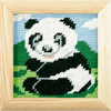 My First Printed Embroidery Kit Panda By Orchidea