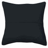 Black Cushion Back with Zipper 40 x 40cm by Orchidea