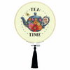 Tea Time Counted Cross Stitch Kit with Hoop by Dimensions