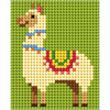 Llama My First Embroidery Needle Point Kit By Orchidea