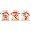 Christmas Motif Counted Cross Stitch Pot-Pourri Bag Kit Set of 3
