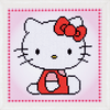 Hello Kitty Diamond Painting Kit by Vervaco