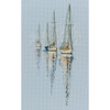 Three Boats Cross Stitch Kit by RTO