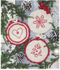 Crochet Kit: Circle Christmas Decorations: Red by Anchor
