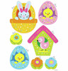 Set of 2 Easter Hanging Decorations Embroidery Kit: Cards by Vervaco