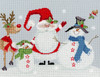 Snowy Friends Cross Stitch Kit BY Bothy Threads