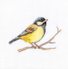 Bluetit Counted Cross Stitch Kit By Luca S