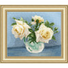 Tea Roses Cross Stitch Kit By Golden Fleece