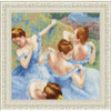 Blue Dancers Cross Stitch Kit By Golden Fleece