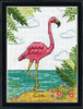 Flamingo Counted Cross Stitch Kit By Design Works 