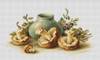 Still Life with Mushrooms Counted Cross Stitch Kit by Luca S