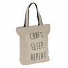 Tote Bag 'Craft Sleep Repeat' Logo By Hobby Gift