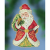 Gift Bearing Santa Cross Stitch and Beading kit by Mill Hill