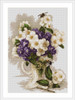 Vase with Jasmine Petit Point Cross Stitch Kit By Luca S