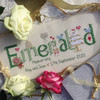 Emerald Anniversary Cross Stitch Chart only by Nia