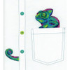 Curious Chameleon Cross Stitch Kit On Water Soluble Canvas By MP Studia