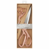 Scissors: Gift Set: Dressmaking (20cm) and Embroidery (9.5cm): Rose Gold