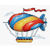 Fantastic Airship Cross Stitch Kit By MP Studia