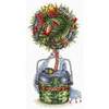 Lucky Catch Topiary Cross Stitch Kit By MP Studia