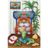 Smoothie For Kittie Cross Stitch Kit By MP Studia