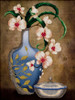 Orchids in a Vase Beaded Embroidery Kit By VDV