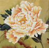 Blooming Peony II No Count Cross Stitch Kit by Needleart World