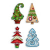 New Year Beauties Magnets Cross Stitch Kit By MP Studia