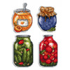 Gifts Of Autumn Magnets Cross Stitch Kit By MP Studia