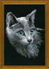 Russian Blue Counted Cross Stitch Kit By Riolis