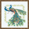 Peacocks Counted Cross Stitch Kit By Riolis