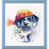 Cute Puppy (1) Cross Stitch Kit By Oven