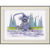 Peas Fishing Cross Stitch Kit by Oven