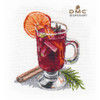 Mulled Wine Cross Stitch Kit By Oven