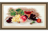 Still Life With Peaches Cross Stitch Kit By Oven