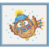 Winter Owl Cross Stitch Kit By Oven